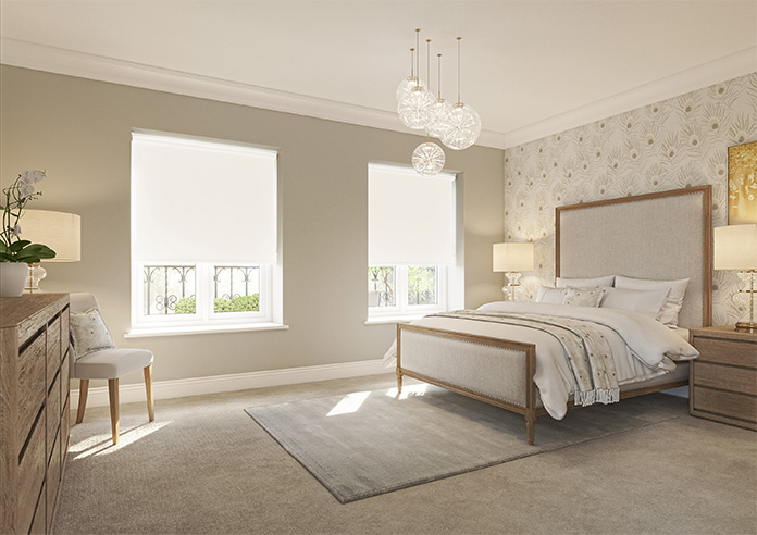 Trinity (Blackout), Off White - Twist&Fit Roller Blind - Image 7
